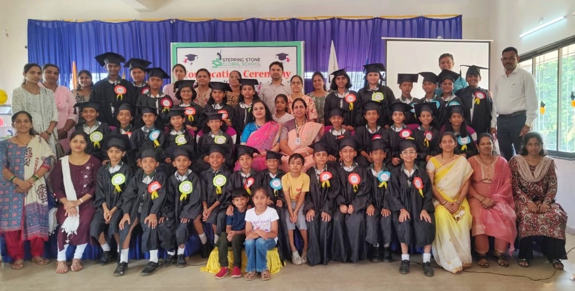 Stepping Stone Global School Celebrates Class V Graduation Ceremony with Great Enthusiasm